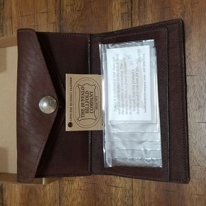 Buffalo leather wallet